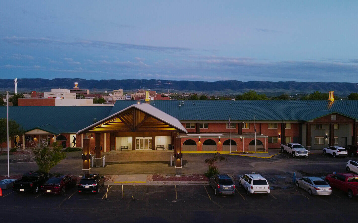 best western custom porte cochere wyoming