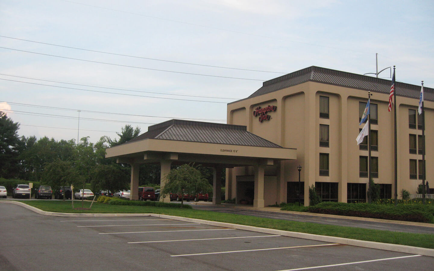 comfort-inn-hotel-brand-conversion-renovation-in-newark-deleware-before-view-a
