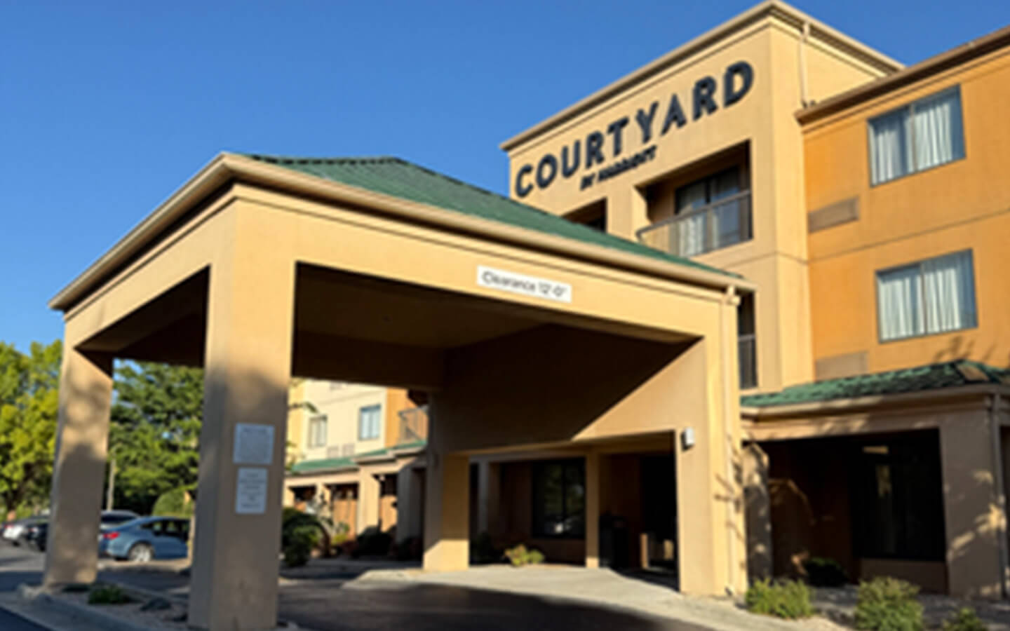 exterior hotel renovation lynchburg virginia
