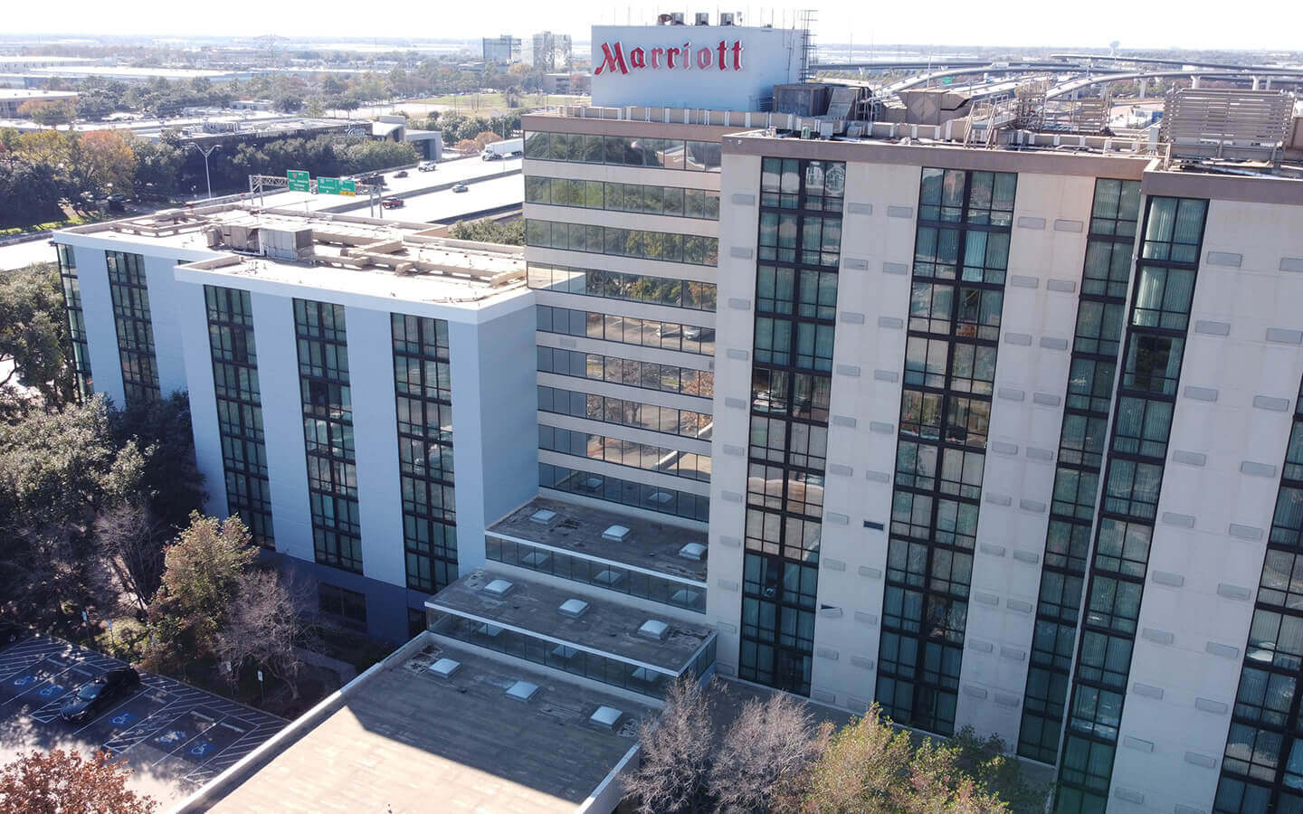 hotel window replacement texas marriott